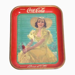 Coca-Cola Tablett, USA, 1938