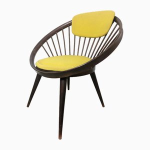 Circular Lounge Chair by Yngve Ekström, Sweden, 1960s