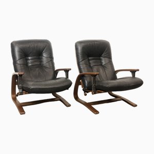 Fauteuils de Westnofa, 1970s, Set de 2