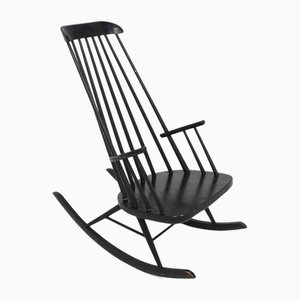 Rocking Chair Vintage en Hêtre, 1960