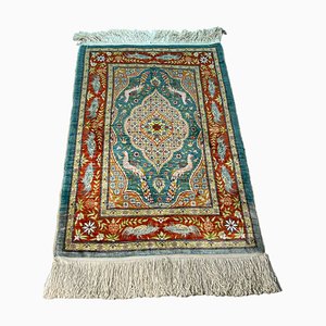 Tapis Hereke Vintage en Soie, Turquie, 1960s