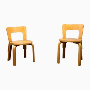 Children's Chairs by Alvar Aalto for Artek, 1960s, Set of 2