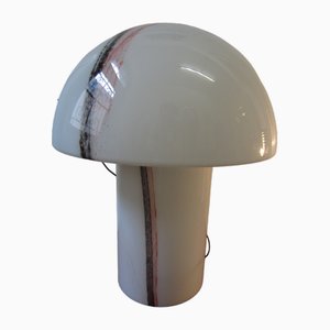 Große Mushroom Glaslampe von Peill & Putzler, 1960er