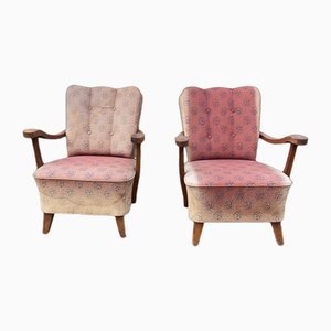 Art Deco Style Armchairs by Jindřich Halabala for Up Závody, 1930s, Set of 2