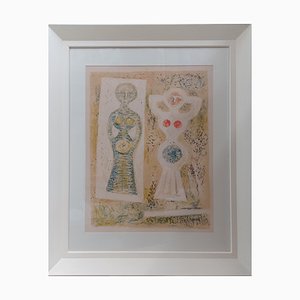 Massimo Campigli, Danseuse, 1961, Lithographie