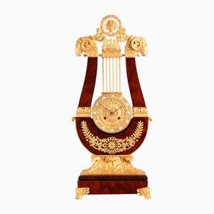 Horloge Antique de Lyra, 1820s