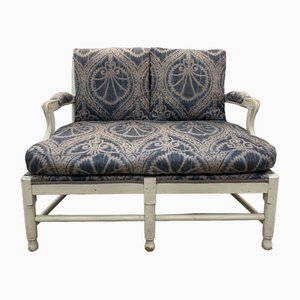Bemaltes schwedisches 2-Sitzer Sofa von Gripsholm, Mitte des 20. Jahrhunderts