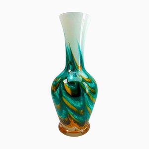 Vintage Space Age Multiple Colors Opaline Florence Vase, 1958