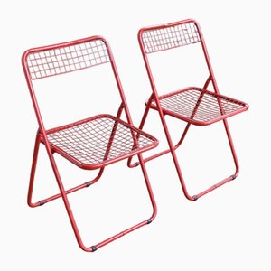 Folding Chairs from Ikea, 1978, Set of 2