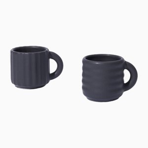 Ripple Espresso Cups from Form&Seek, Set of 2