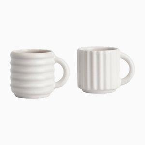 Ripple Espresso Cups from Form&Seek, Set of 2