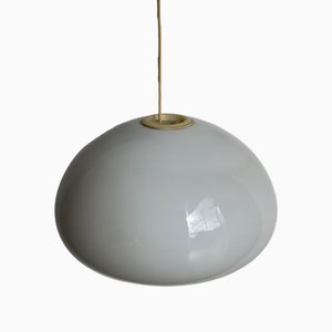 Black and White Ceiling Lamp by Achille Castiglioni for Flos, 1970s