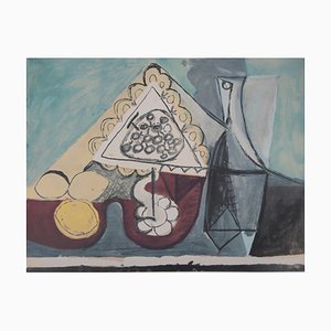 Dopo Pablo Picasso, Tavolo con limoni, 1960, Litografia