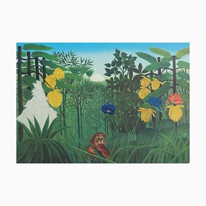 After Le Douanier Rousseau, The Meal of the Lion, Lithograph