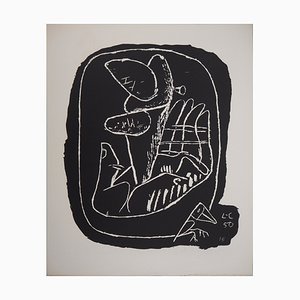 Le Corbusier, Mano ed Esoterismo, 1964, Litografia originale firmata