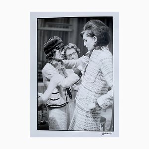 Shahrokh Hatami, Coco Chanel dans l'Atelier Chanel de la Rue Cambon, Photographie