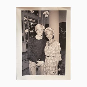 Philippe Ledru, Andy Warhol and Lana Turner, Photograph