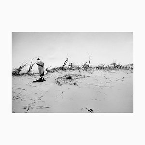 Olivier Le Brun, Back Walker in The Desert, Mauritania, 2007, Impresión de plata