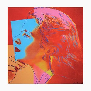After Andy Warhol, Portrait of Ingrid Bergman, 1983, Lithographie Offset