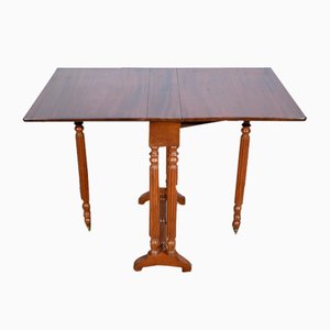 Small 19th Century Louis Philippe Mahogany Auxiliary Table