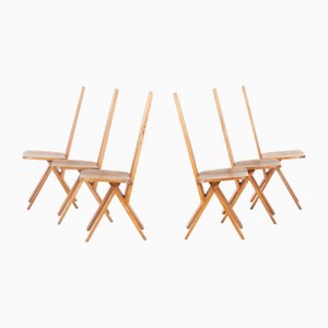 Model S45 Chairs by Pierre Chapo, 1980, Set of 6