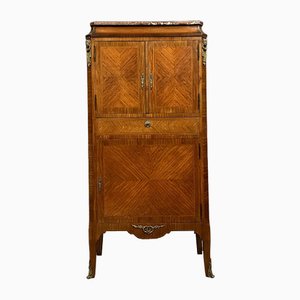 Napoleon III Marquetry Cabinet with Partitions