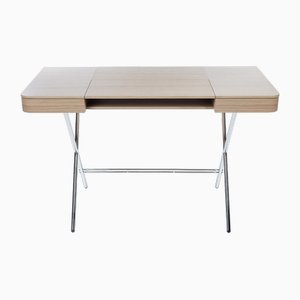 Cosimo Desk with Natural Oak Veneer Top by Marco Zanuso Jr. for Adentro, 2023