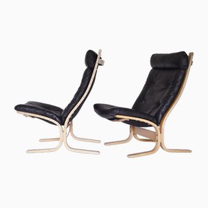 Siesta Lounge Chairs by Ingmar Relling for Westnofa, 1960s, Set of 2
