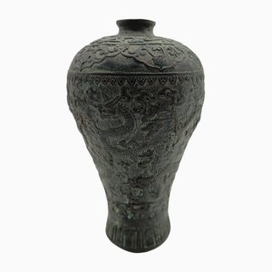 Antike chinesische Vase aus Bronze