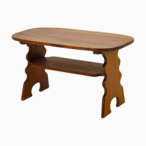 Tavolino in pino di Axel Einar Hjorth attribuito a Bo Fjæstad, Svezia, anni '30