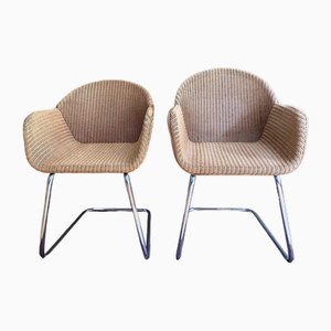 Cantilever Chairs from Lloyd Loom, Set of 2