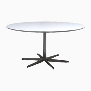 Large Circular Dining Table by Arne Jacobsen for Fritz Hansen, 1973