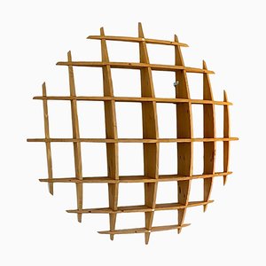 Petites Étagères Rondes en Pin par David Renault