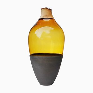Vase Empilable TSV5 Amber par Pia Wüstenberg