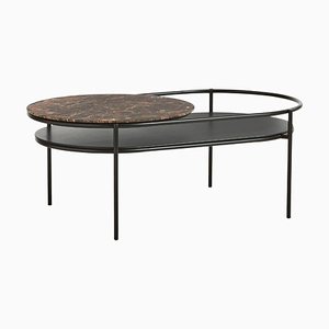 Verde Coffee Brown Table by Rikke Frost