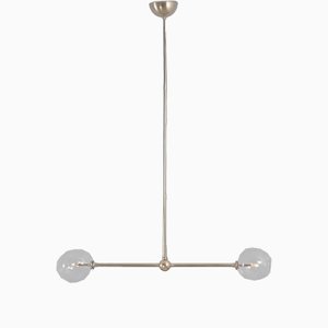 Balance 150 x 150 Brass Hanging Light by Schwung