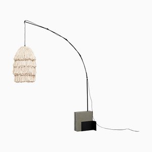 Beige Fran M Stand Floor Lamp by Llot Llov