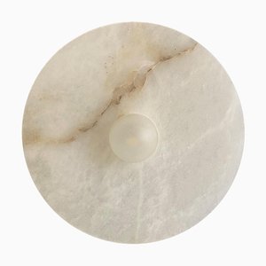 Alba Simple XXL Alabaster Wall Light by Contain