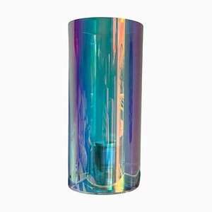 Zylinderförmige holographische Tischlampe von Brajak Vitberg
