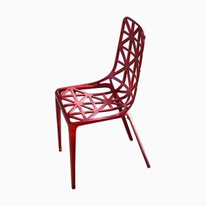 Roter New Eiffel Tower Chair von Alain Moatti