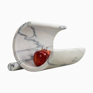 Balanced Marble Fruit Bowl by Essenzia