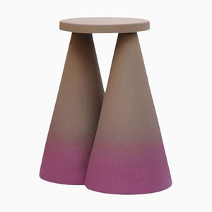 Purple Isola Side Table by Cara Davide