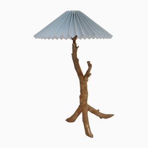 Lámpara de rama de árbol de bronce fundido