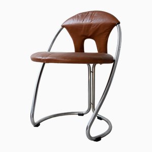 Vintage Italian Leather Chair