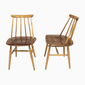 Scandinavian Chairs by Ilmari Tapiovaara for Edsby Verken, 1960, Set of 2
