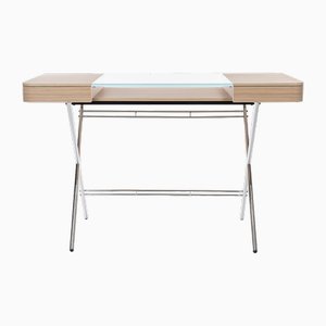Cosimo Desk with Natural Oak Veneer Top by Marco Zanuso Jr for Adentro, 2023