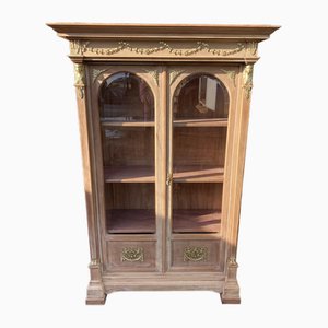Empire French Bleached Display Cabinet, 1920s