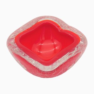 Glass Ashtray, Murano, Italy, 1950s-1960s