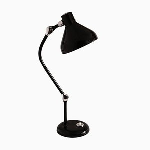 Black Table Lamp from Jumo, 1950s