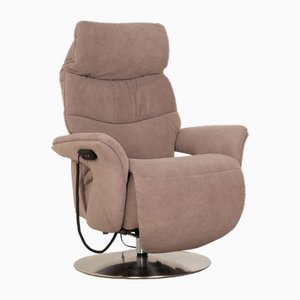 4960 Fabric Armchair in Beige with Electric Function Stand-Up Aid from Himolla